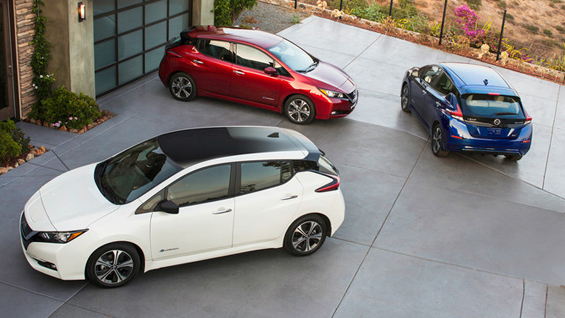 El nuevo Nissan Leaf iniciará su introducción en Japón, Europa, EE.UU y Canadá. Foto: Nissan