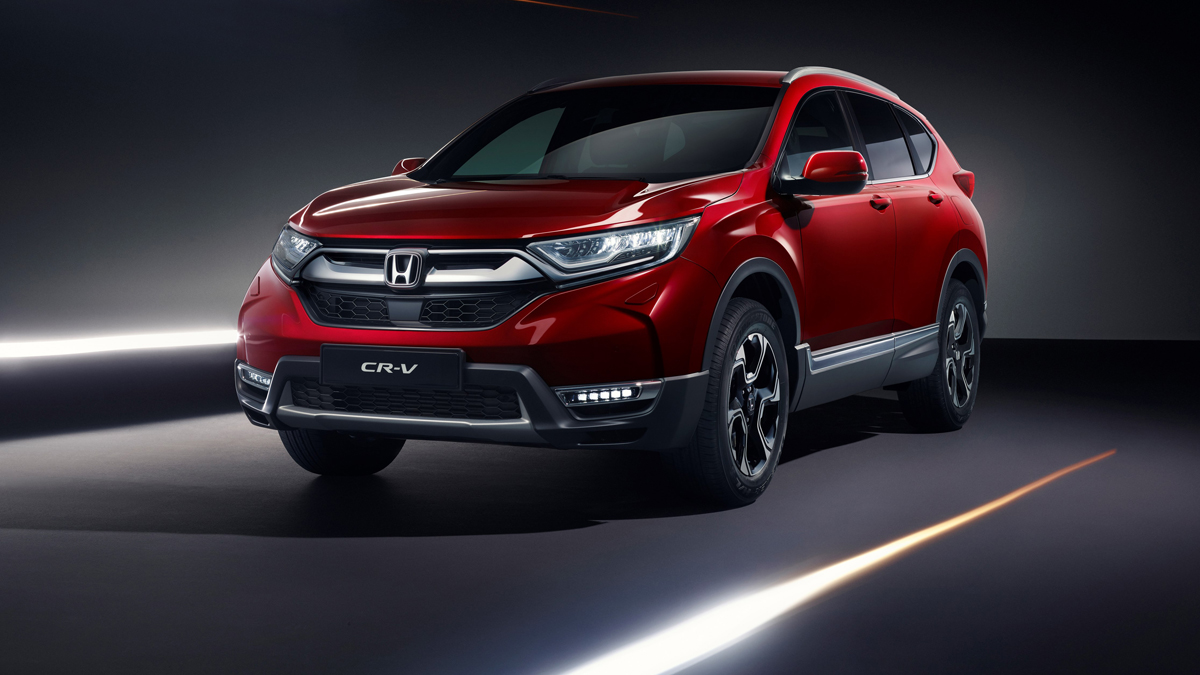 Honda presentará en el Salón del Automóvil de Ginebra 2018 la nueva versión de producción para Europa del CR-V. Foto: Honda Prensa