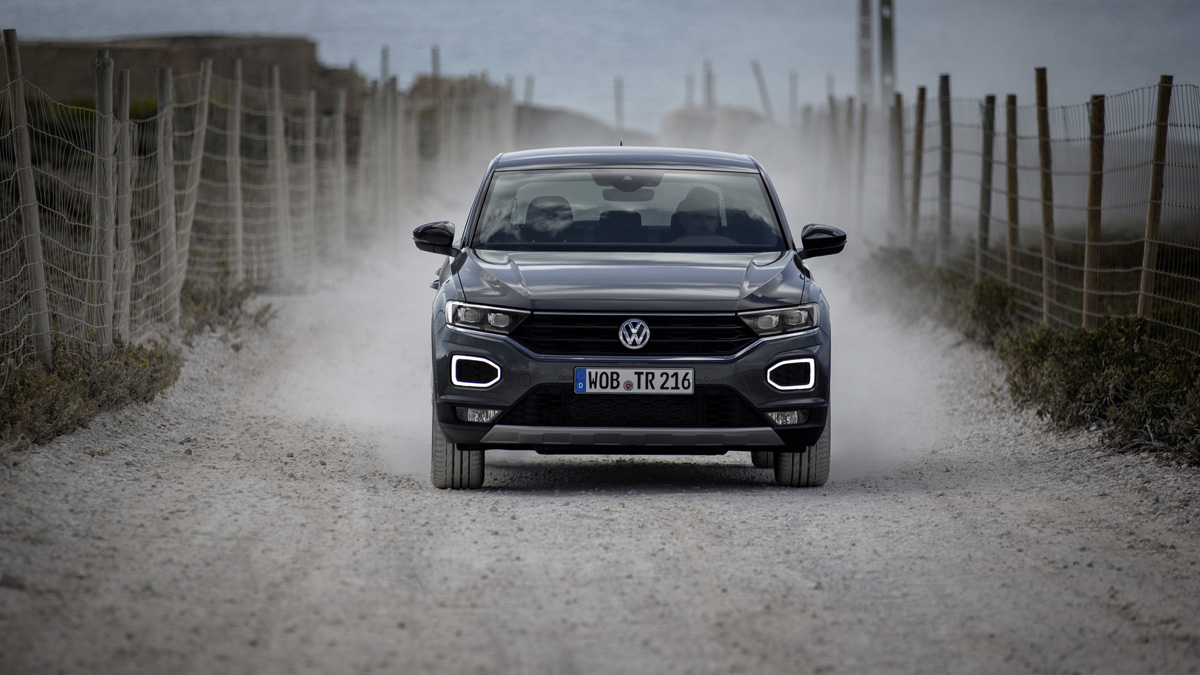 El T-Roc presenta varias opciones de personalización con once posibilidades de pintura para la carrocería. Foto: Volkswagen España