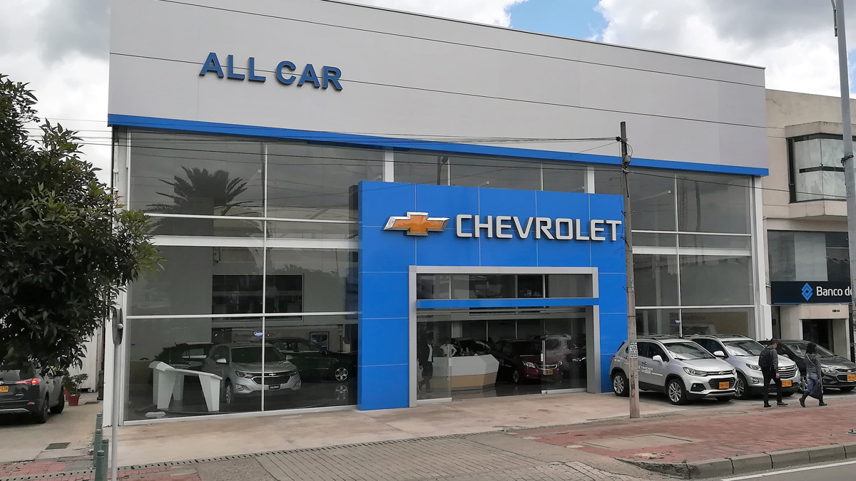 El jueves 15 de marzo se hará la apertura de una nueva vitrina All Car Chevrolet, ubicada en la Autopista Norte # 166 – 46 de Bogotá. Foto: Chevrolet