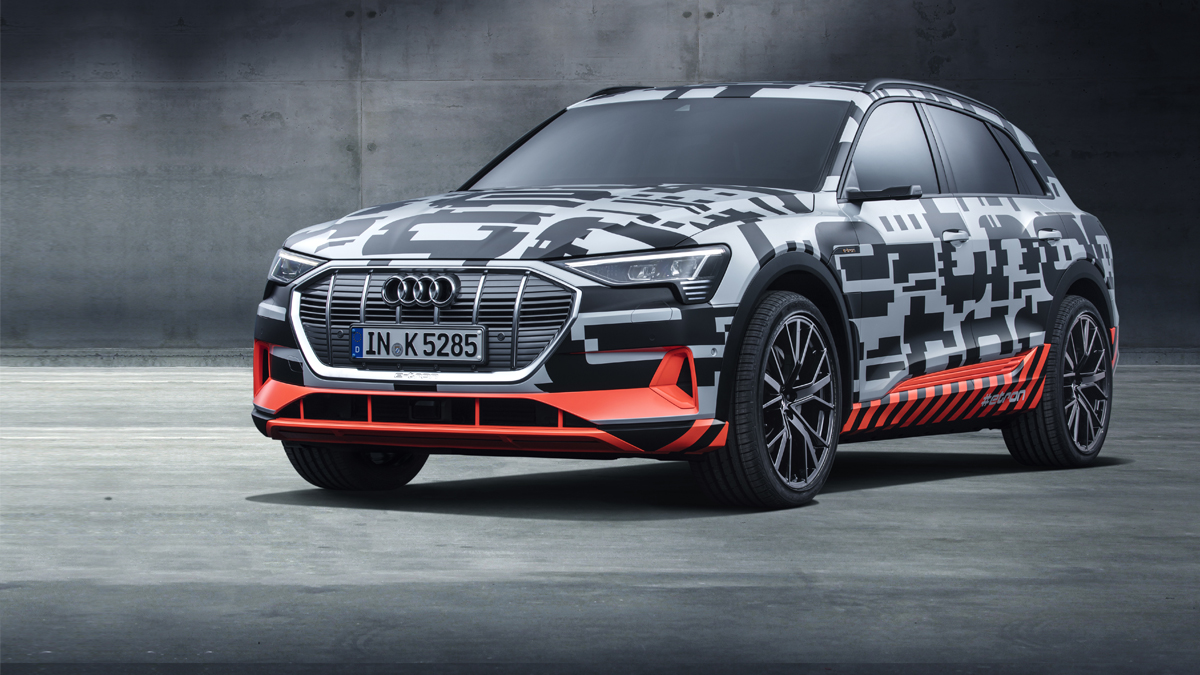 Fabricado en Bruselas (Bélgica), la versión de producción del Audi e-tron se lanzará en el mercado europeo a finales de 2018. Foto: Audi España