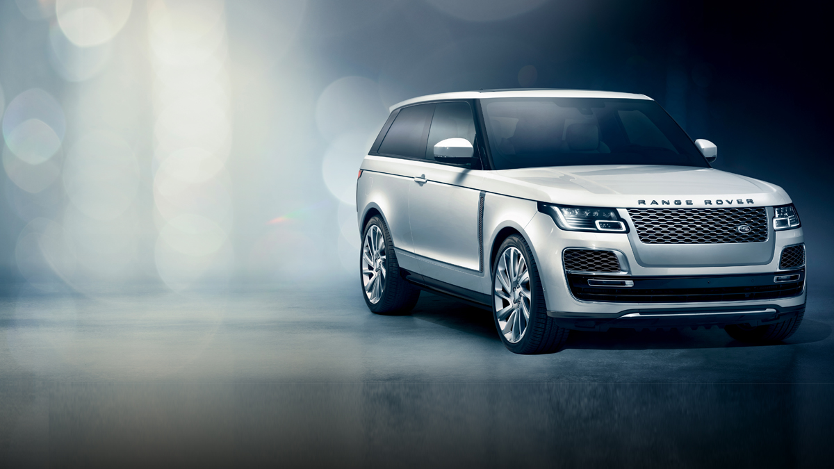 En Ginebra se revelará el primer coupé SUV de lujo de tamaño completo: el vehículo premium dos puertas Range Rover SV Coupé. Foto: Jaguar Land Rover