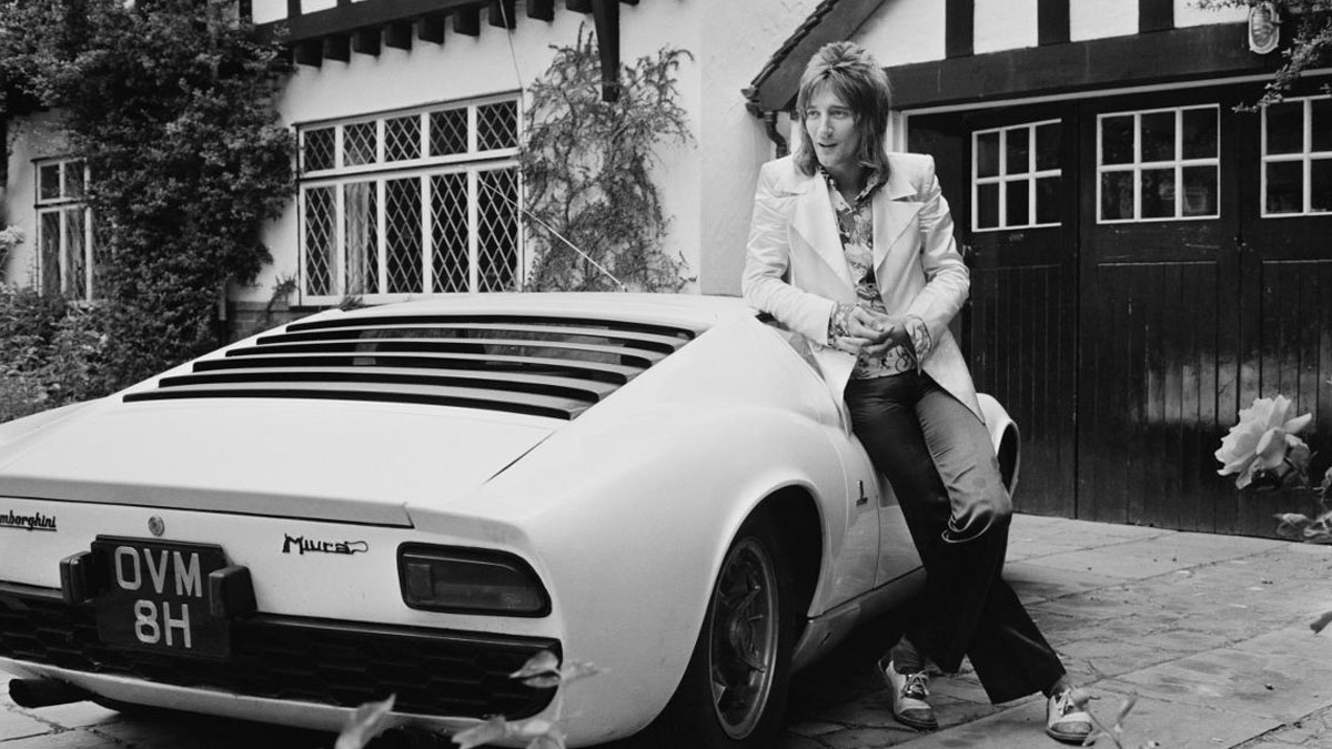 Este vehículo fue comprado por Rod Stewart en la ola de éxito de su sencillo, 'Maggie May'. Foto: Lamborghini