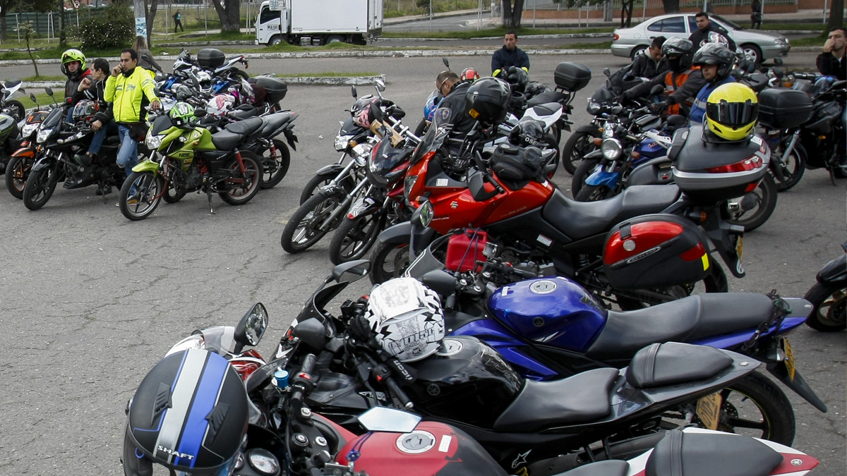 Fenalco y la Andi detallaron que al cierre del primer trimestre se comercializaron 125.794 motocicletas, lo que se tradujo en una caída de 0,24% frente al mismo periodo del año pasado. Foto: Colprensa