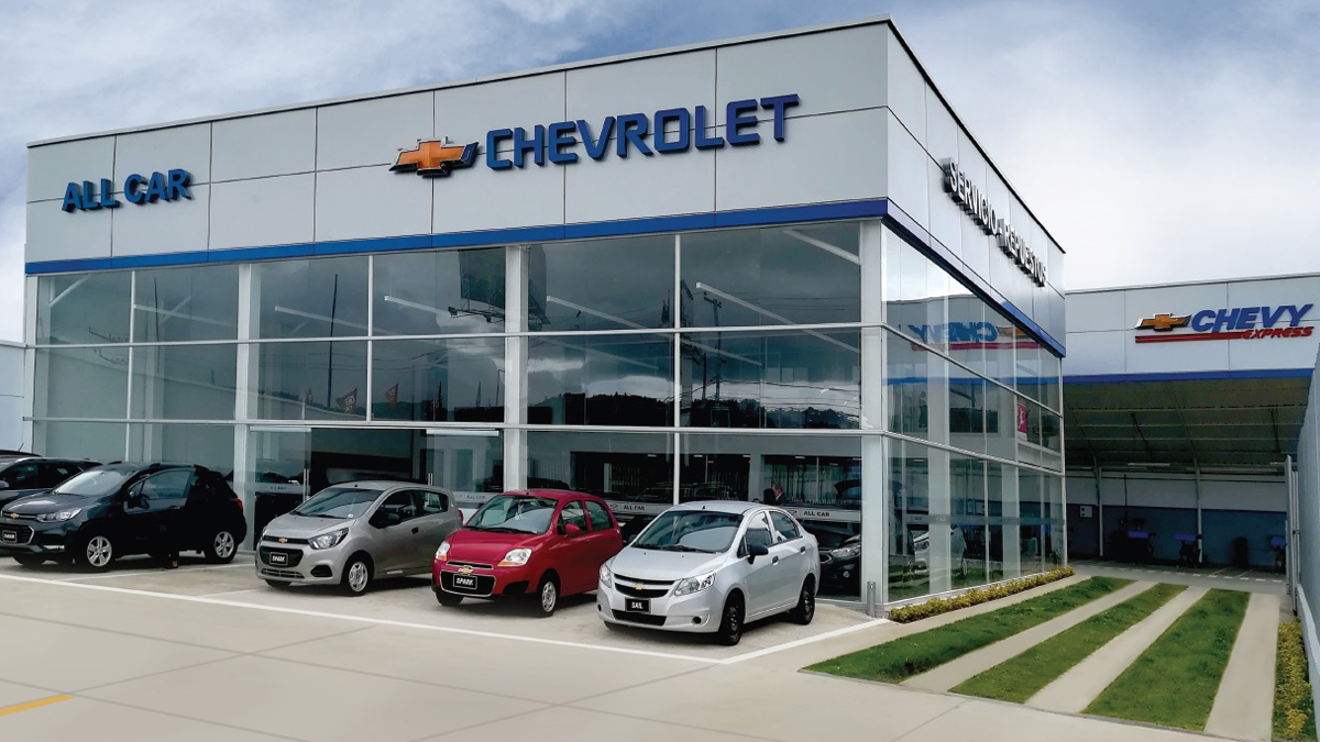 Esta es la tercera vitrina All Car Chevrolet que inaugura el Grupo Alciautos, las otras dos están ubicadas en Bogotá. Foto: Cortesía