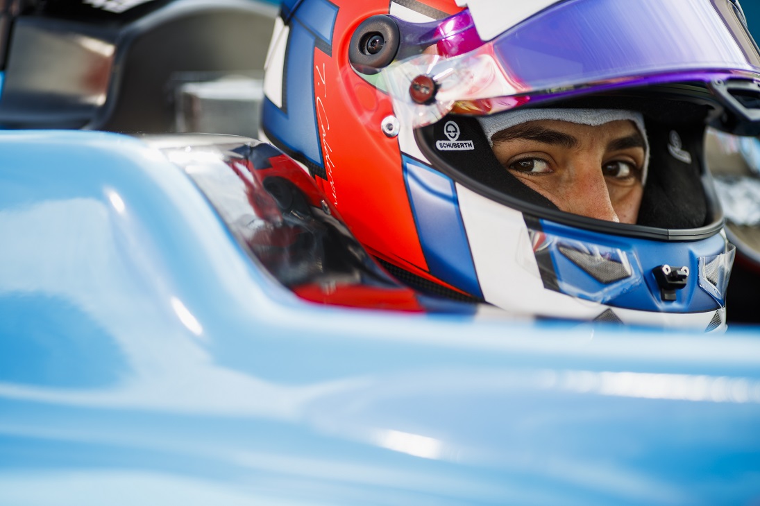 La piloto de pruebas del equipo Alfa Romeo Sauber de F1, la colombiana Tatiana Calderón, llega con confianza y decidida a seguir sumando puntos en la GP3 Series. Foto: GP3 Media Service