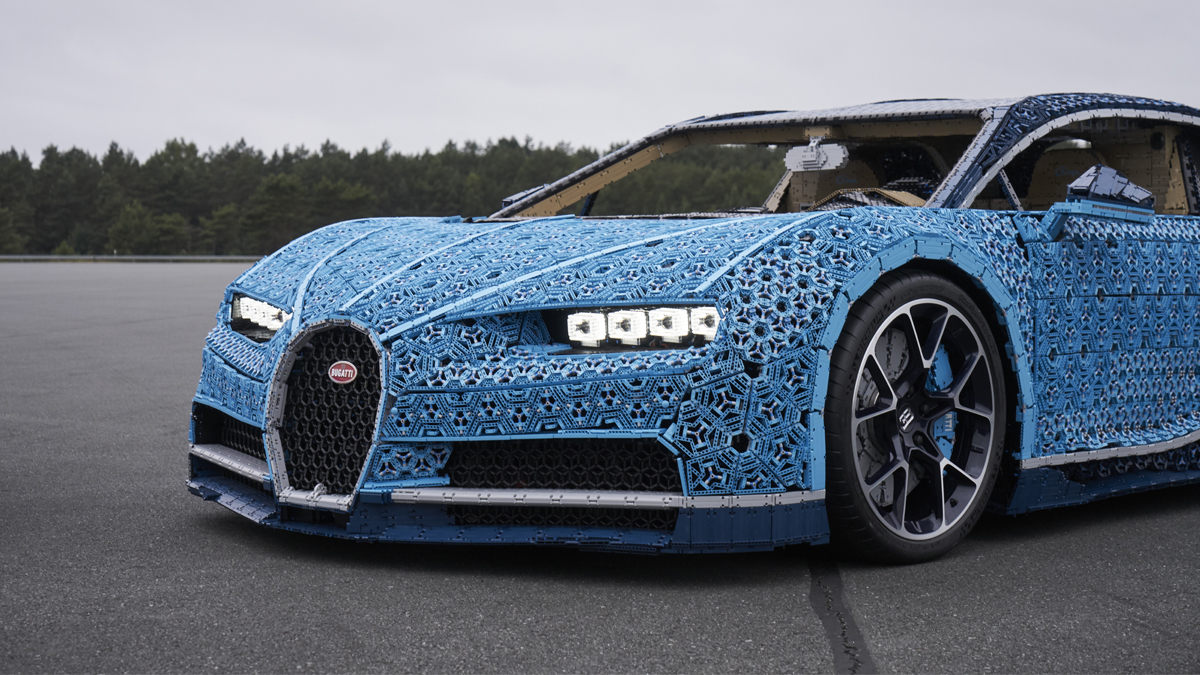 Más de 1.000.000 de piezas hicieron falta para construir el Bugatti que tiene un valor en el mercado de 10.262.248.757 pesos colombianos (2.904.000 €). Foto: Lego