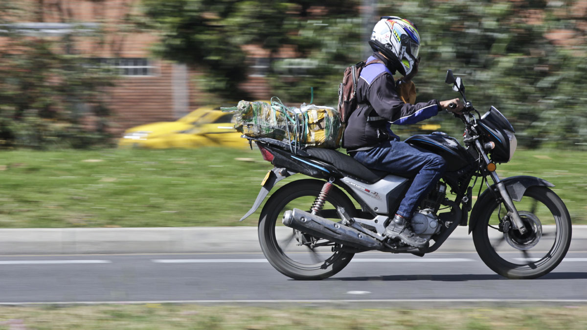 El 98% de las motocicletas que se venden en Colombia son inferiores a los 250 centímetros cúbicos, es decir, son de rango medio. Foto: Colprensa