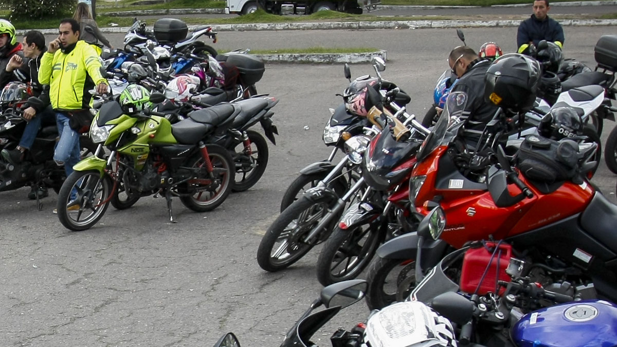 Antioquia, Cundinamarca y Valle del Cauca, fueron los departamentos en que más se distribuyeron motos.  Foto: Colprensa
