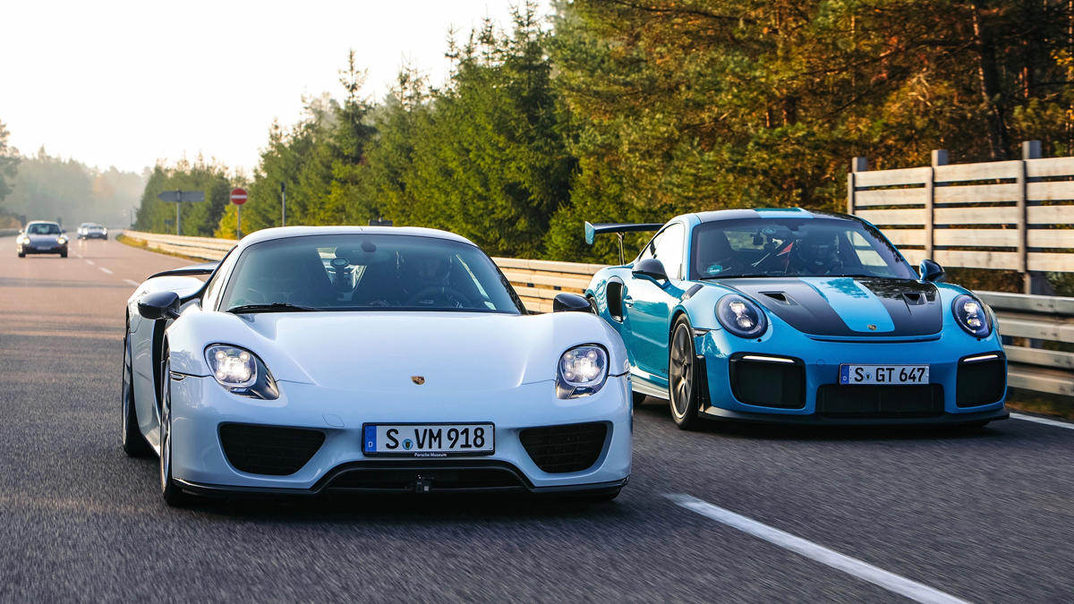¿Cuál de los modelos de serie del fabricante de autos deportivos de Stuttgart es el más veloz? Foto: Porsche