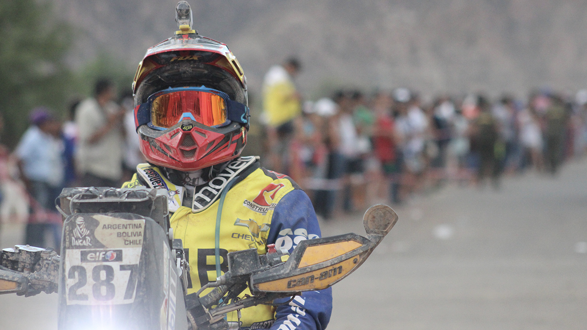En 2015, Cristian Cajicá hizo historia para el deporte a motor colombiano, al convertirse en el primer cafetero en terminar un Rally Dakar. Foto: Colprensa