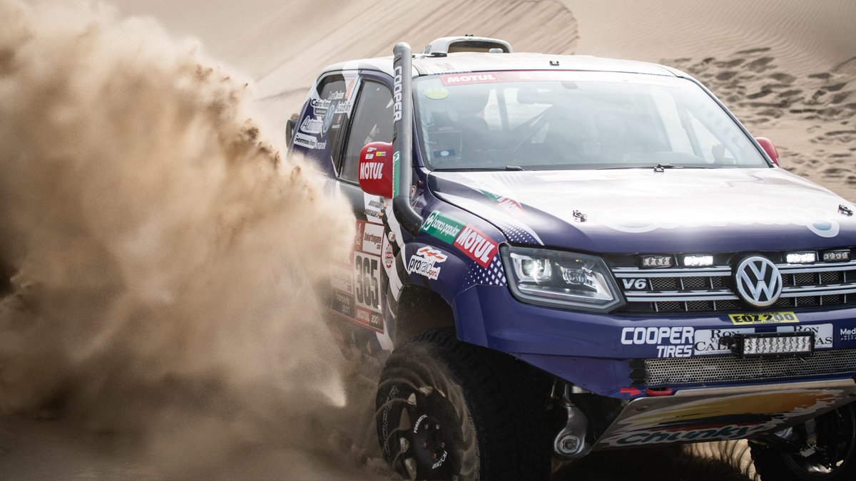 El MS2 Racing, único equipo colombiano de la categoría autos que participa en la edición 2019 del Dakar se acerca cada vez más a la meta final de la prueba. Foto: Cortesía