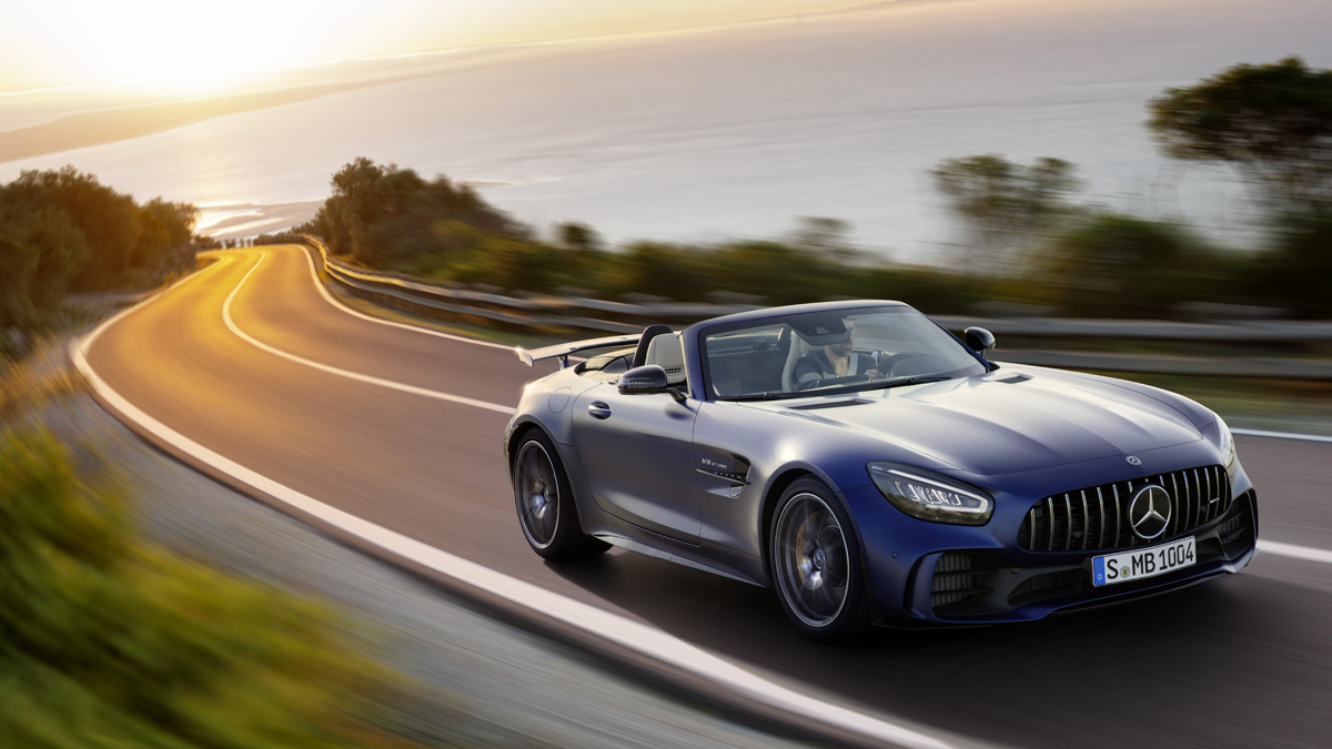 El motor AMG V8 biturbo de 4 litros desarrolla una potencia de 585 caballos de potencia y es capaz de acelerar de 0 a 100 kilómetros hora 3,6 segundos. Foto: Mercedes-Benz