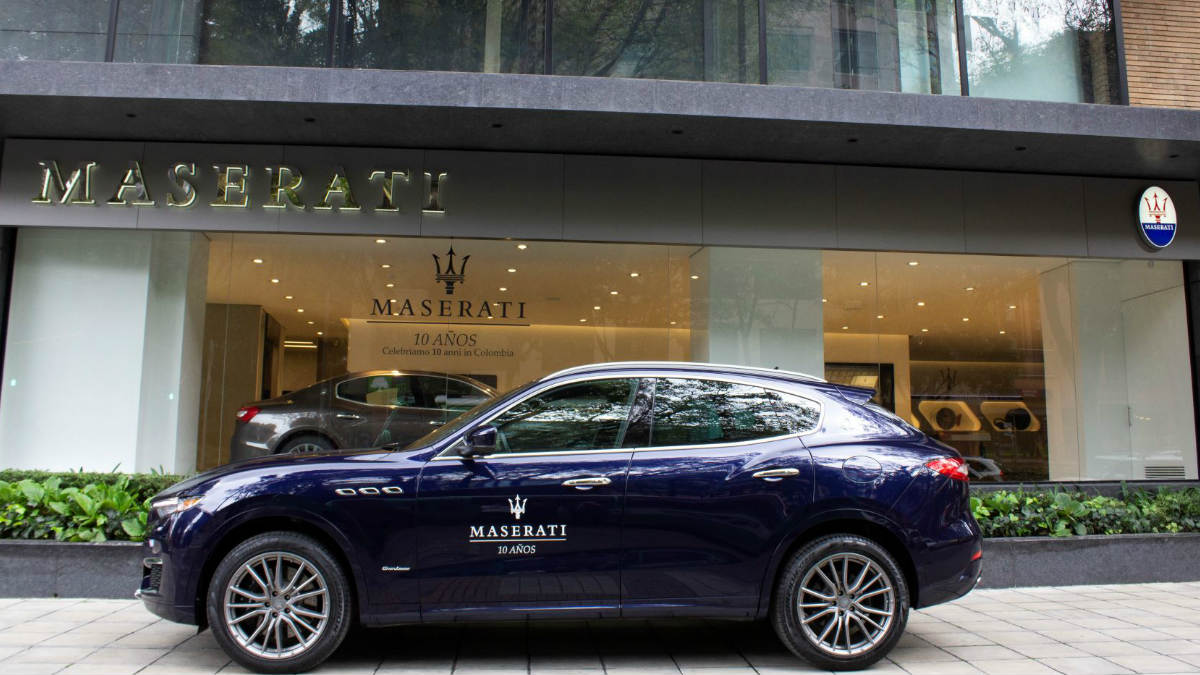 La lujosa marca italiana cumple una década desde su llegada al país. Foto: Maserati.