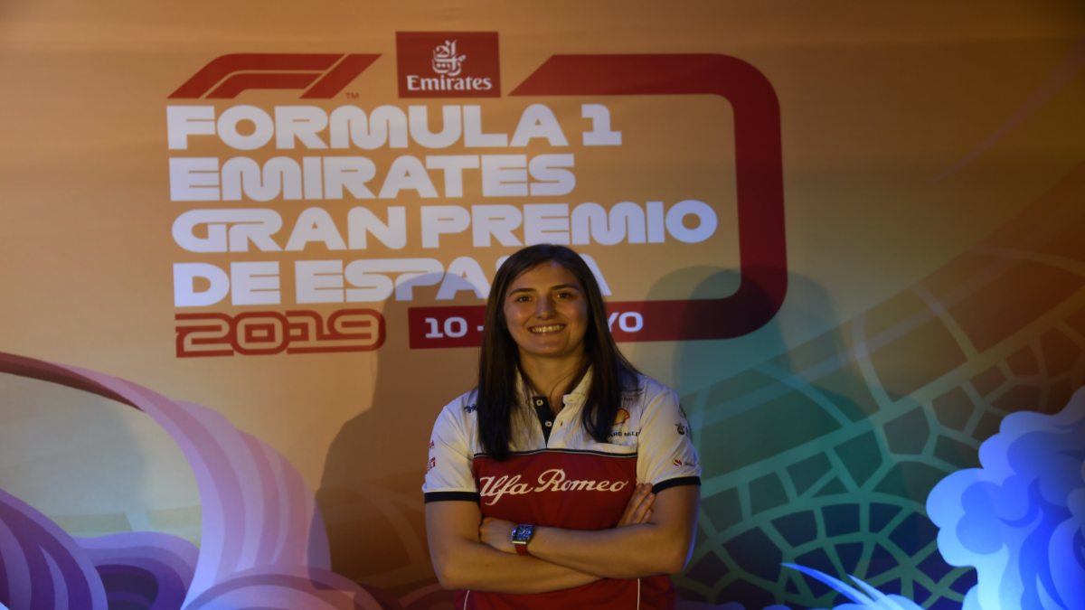 La piloto colombiana competirá en la Fórmula 2 del trazado catalán durante este fin de semana.