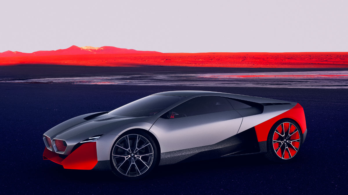 Con el BMW Vision M Next, la marca alemana muestra un concepto de cómo serían sus deportivos del futuro.