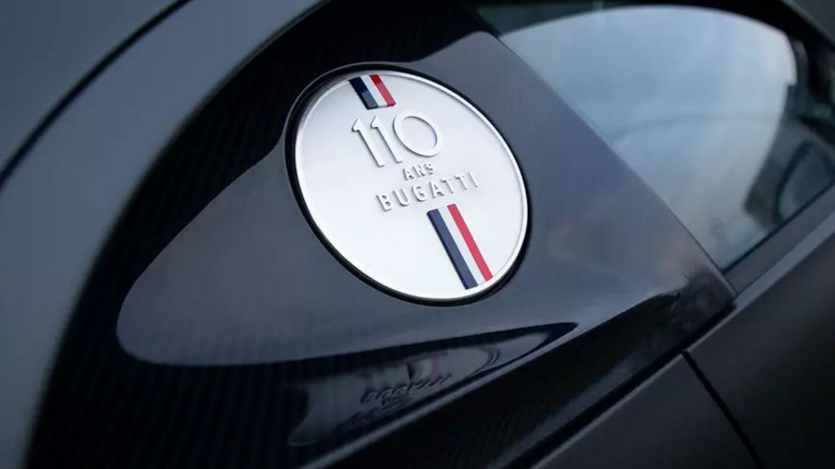 Aunque puede parecer una cifra pequeña, la exclusividad del Bugatti Chiron hace que sea un número muy especial.