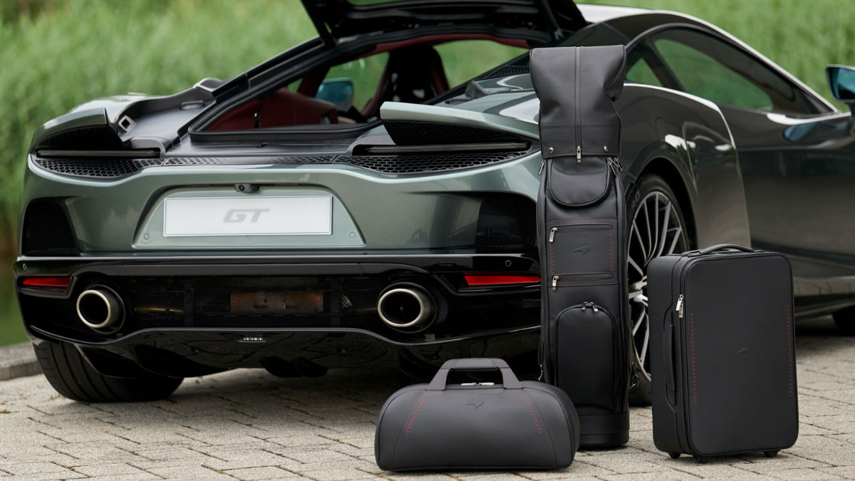 El nuevo auto de la marca podrá hacer juego con el exclusivo juego de equipaje diseñado por McLaren.