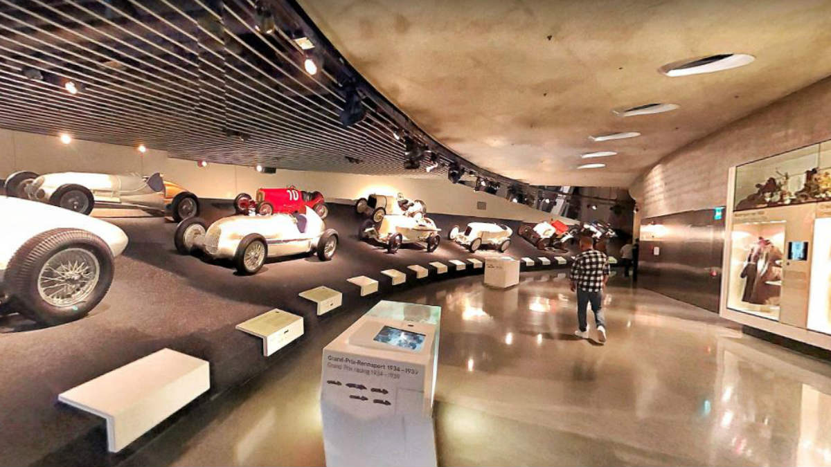 Conozca los museos de Porsche, Citroën, Mercedes-Benz sin moverse de su sofá