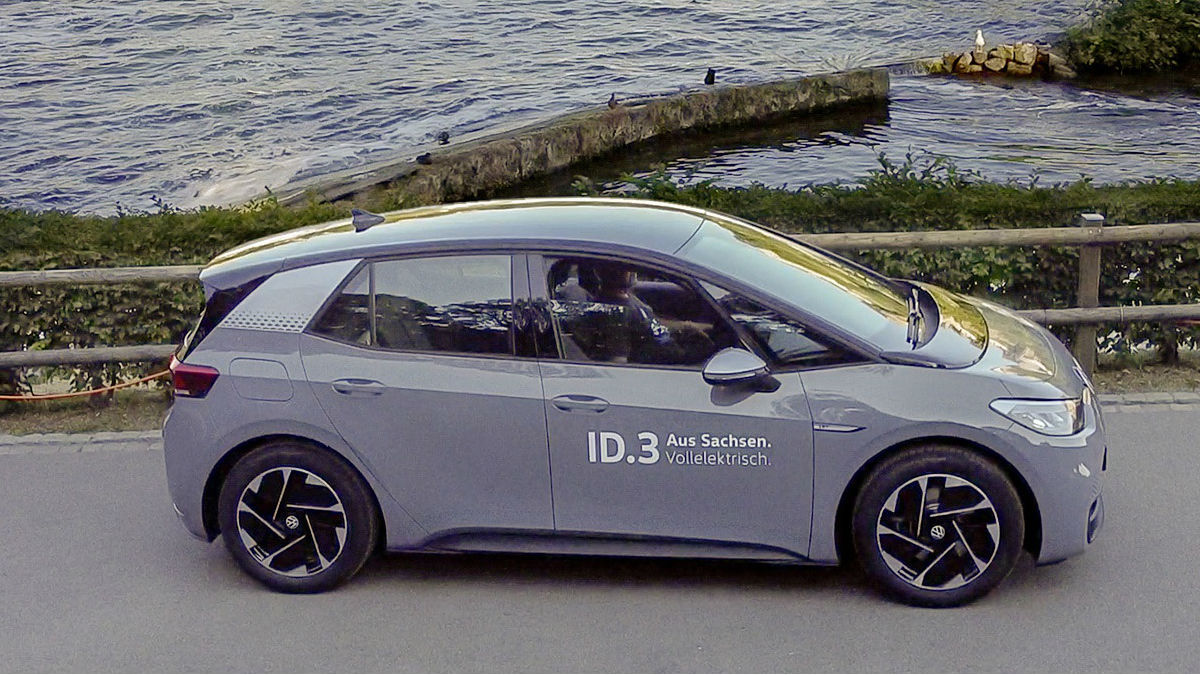 El modelo eléctrico ha establecido su primer récord de autonomía. Foto: Volkswagen