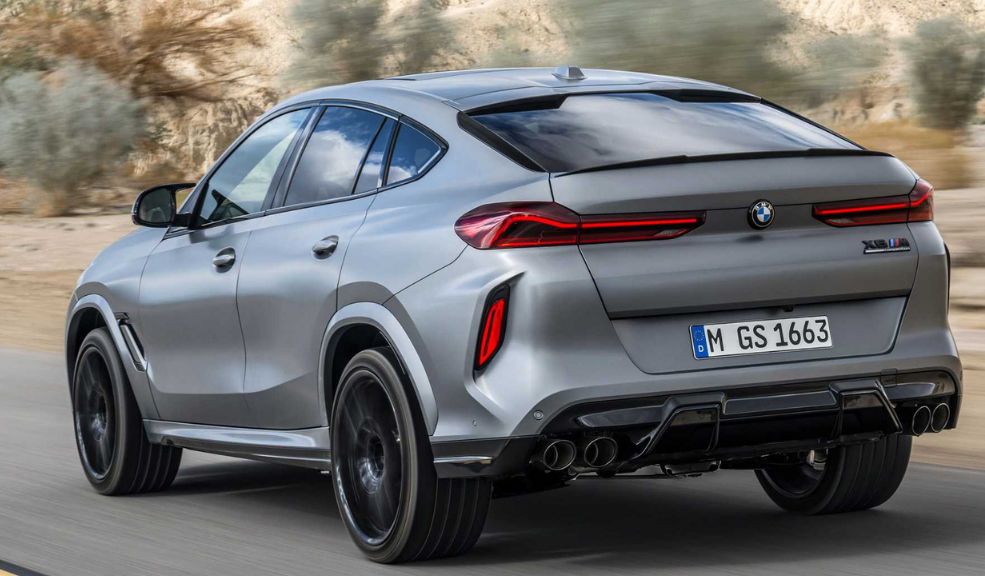 Así es el BMW X6M Competition MildHybrid: características