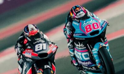 David Alonso ya esta corriendo: horarios este fin de semana de la Moto2