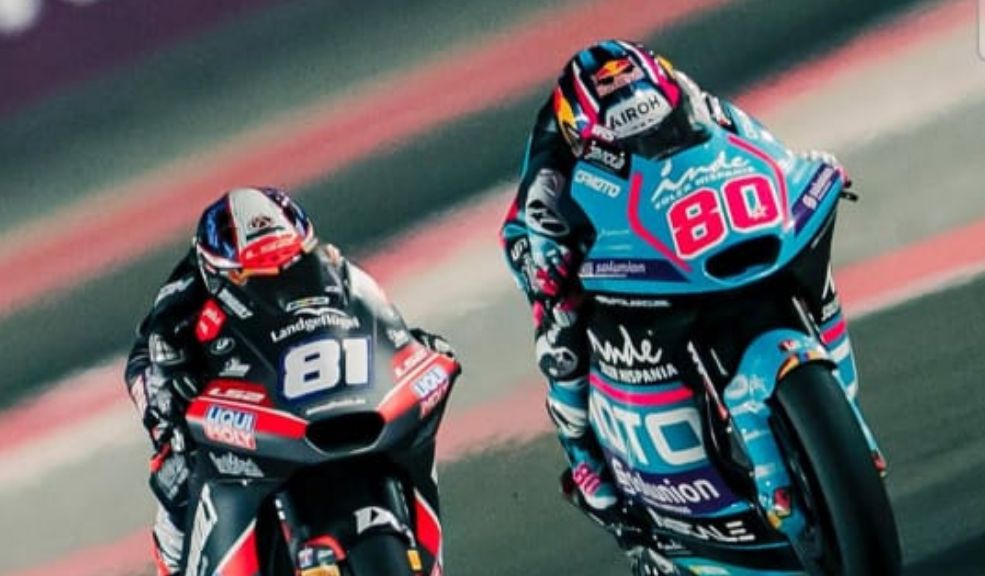 David Alonso ya esta corriendo: horarios este fin de semana de la Moto2
