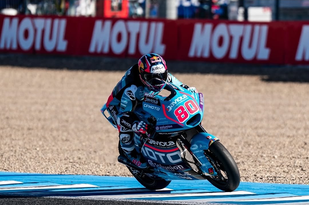 David Alonso sufrió accidente en Moto2: así finalizó la competencia