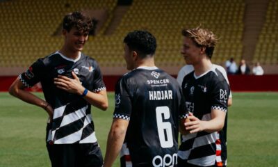 Así fue el partido de futbol de los pilotos de la F1 en Monaco