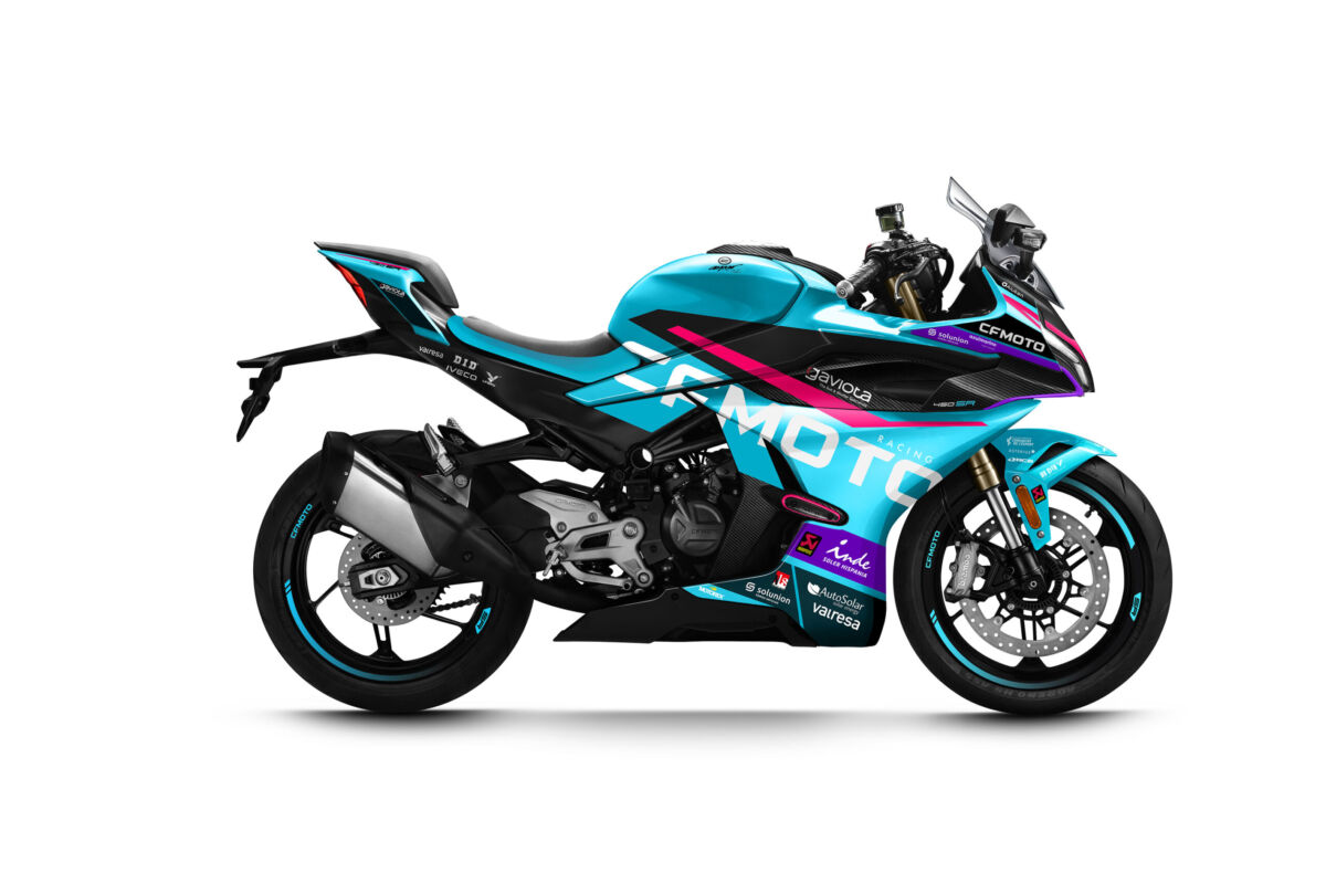 CFMOTO 450 SR la moto que evoca a David Alonso y sorprende con su precio