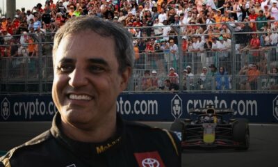 Montoya sobre la paternidad de Verstappen “Le ayuda a limpiar la mente”