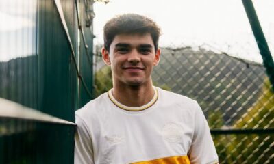 Sebastián Montoya se viste con la Selección Colombia así es su casco