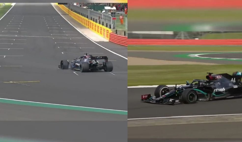 Así fue el día que Hamilton ganó en la F1 con solo tres llantas