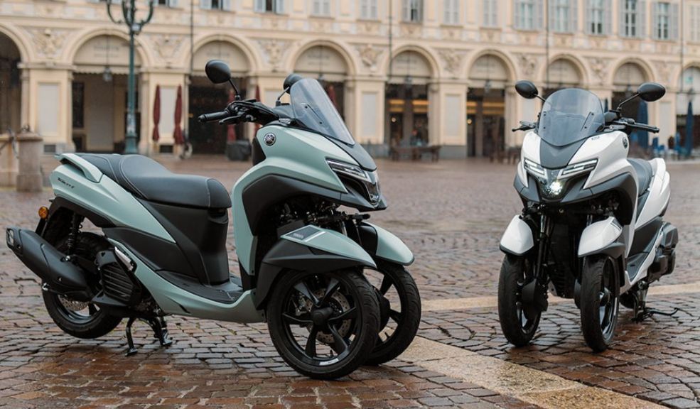 Yamaha Tricity 125 2025 la moto con el diseño más extraño