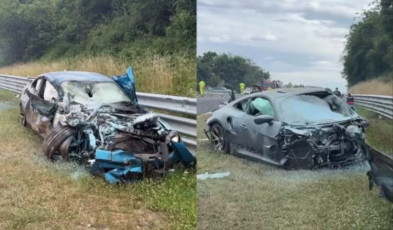 Accidente en Nürburgring: Porsche 911 GT3 RS y BMW M2 los involucrados