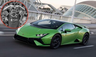 Lamborghini Huracán el superdeportivo involucrado en la tragedia de Diogo Jota
