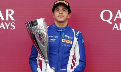 Salim Hanna hizo podio y volvió a sonar el himno de Colombia en la F4