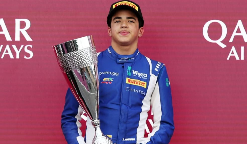Salim Hanna hizo podio y volvió a sonar el himno de Colombia en la F4