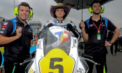 Sara Varón, la colombiana que acelera hacia lo alto en el Mundial Femenino de Motociclismo