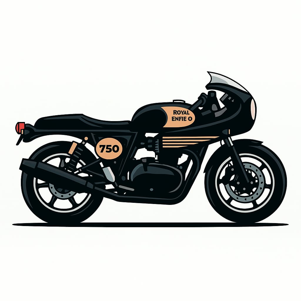 Nueva Royal Enfield GT-R 750: detalles y características