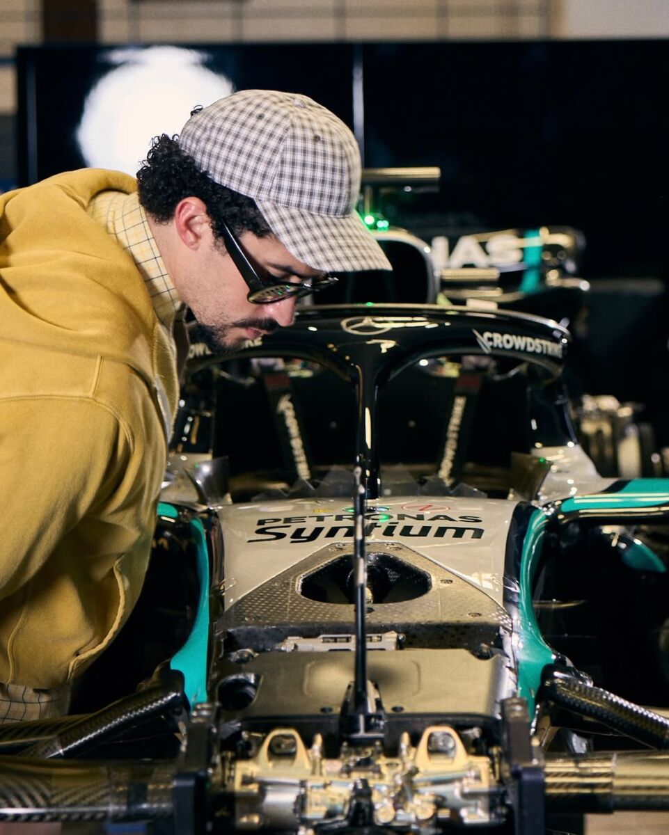 Bad Bunny y Mercedes llevaron por primera vez a la F1 a Puerto Rico