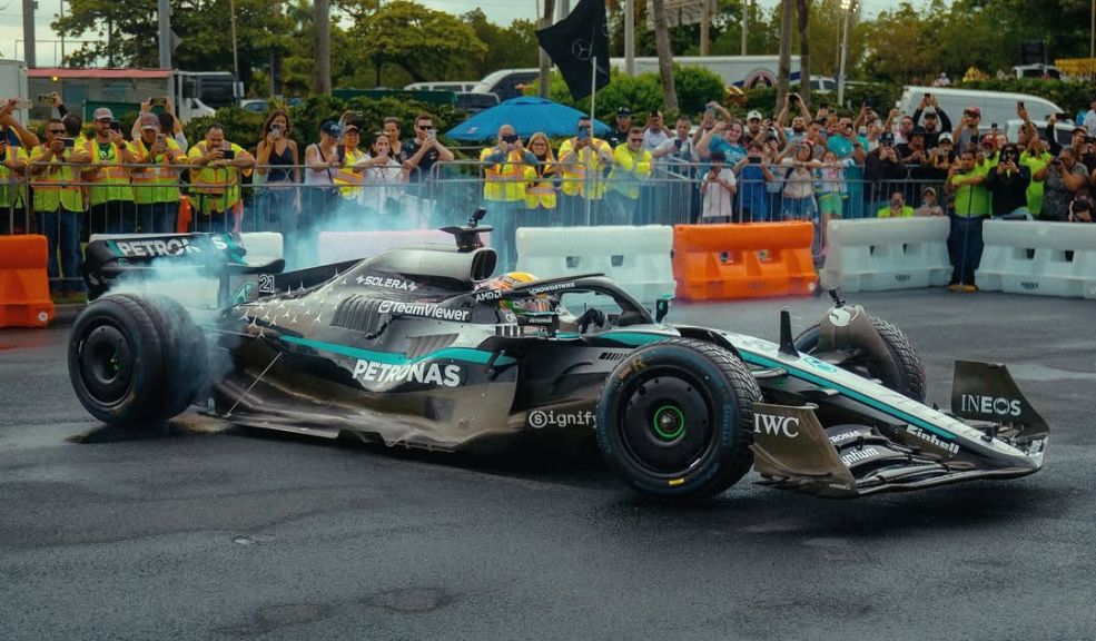 Bad Bunny y Mercedes llevaron por primera vez a la F1 a Puerto Rico