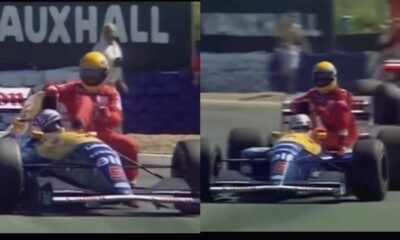 Fórmula 1 Así fue el día en que Mansell llevó a Senna en su monoplaza