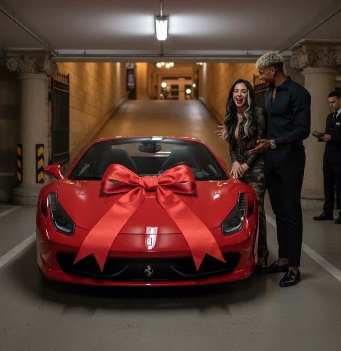 ¿Lamine le 'regaló' un Ferrari a Nicki Nicole?: la historia de la pareja
