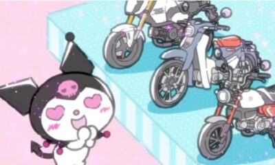 Kuromi y Honda: la colaboración de Sanrio en sus motocicletas