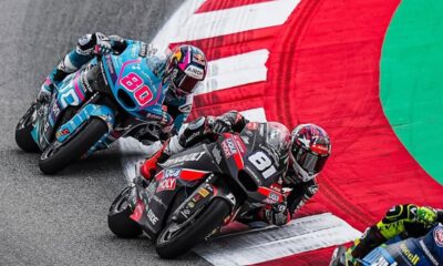 David Alonso en el GP de Barcelona así va en el Mundial de Moto 2