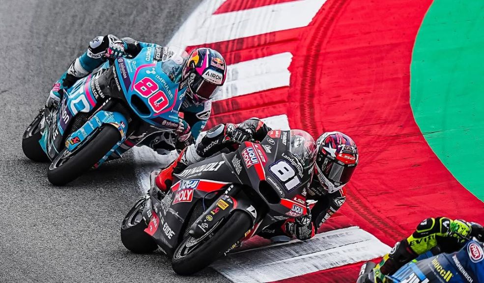 David Alonso en el GP de Barcelona así va en el Mundial de Moto 2