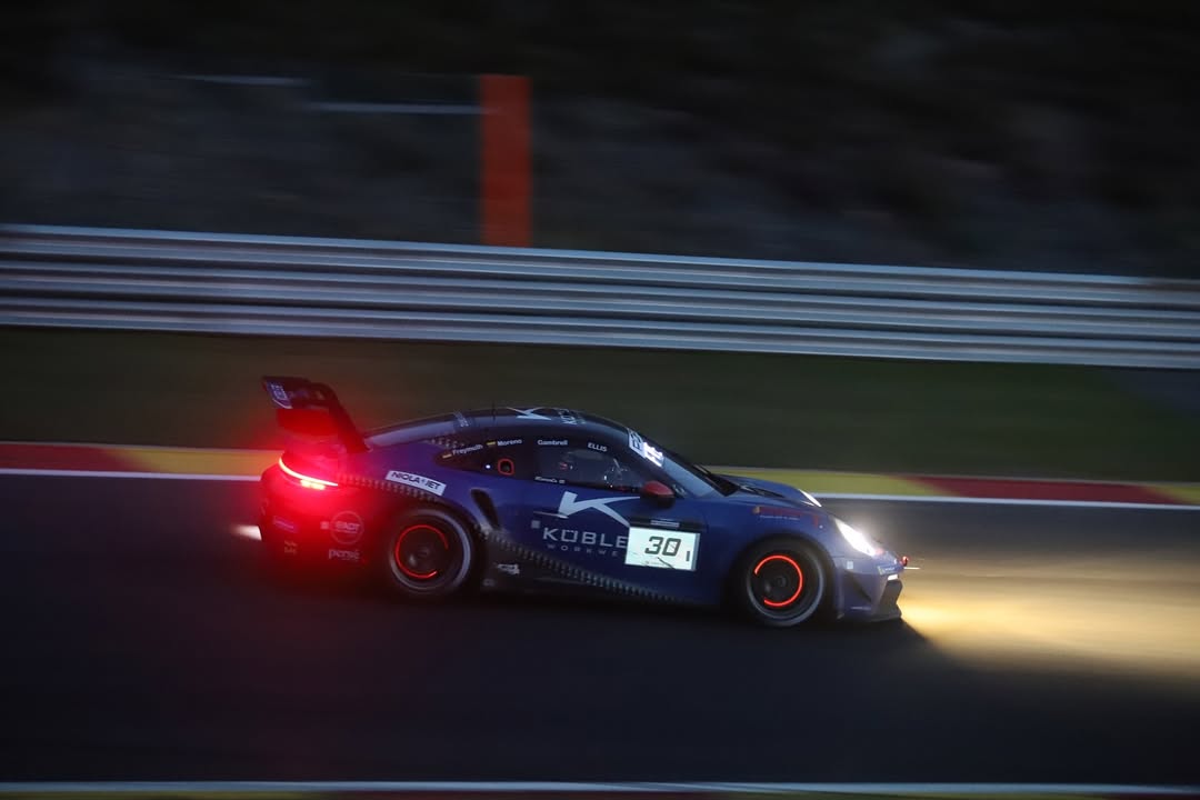 El colombiano Pedro Juan Moreno fue podio en las 12 horas de Spa