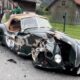 Jaguar XK120 de 1948 fue destruido por conductora distraída en el celular