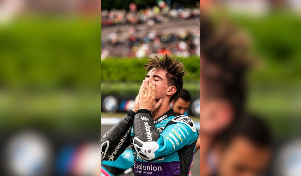 David Alonso sigue haciendo historia: de nuevo podio en Moto2